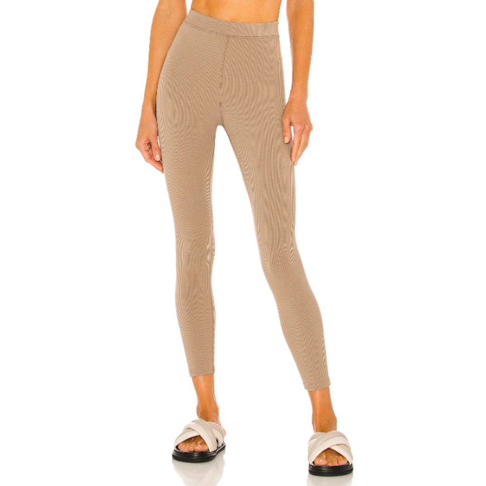Alo Yoga 'Ribbed High-Waist 7/8 Blissful Legging'